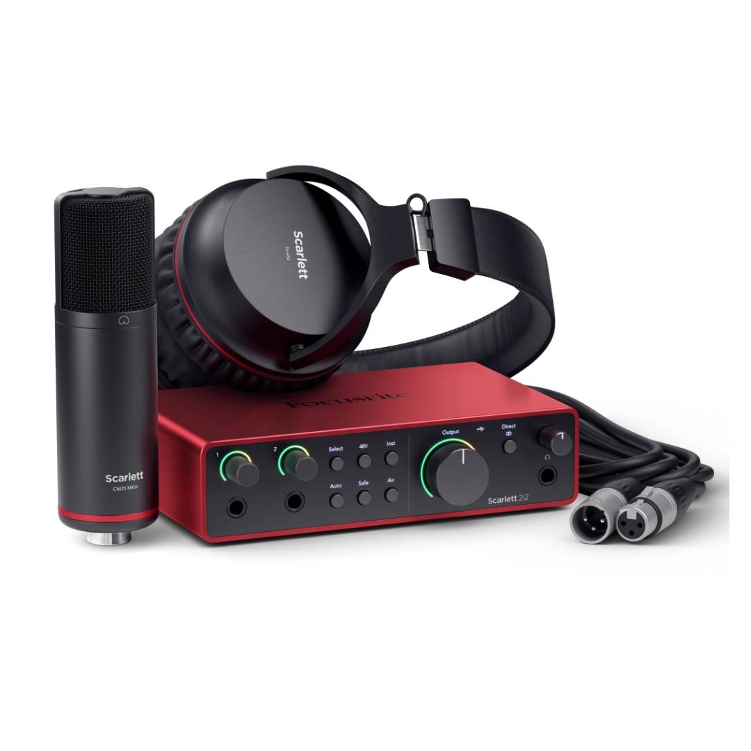 PACK HOME STUDIO FOCUSRITE SCARLETT 2I2 STUDIO 4TH GEN - 1