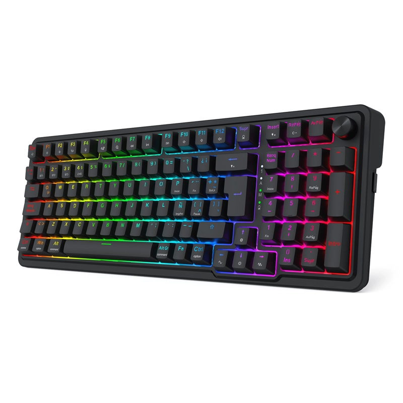 TECLADO REDRAGON EISA PRO K686RGB-PRO SP WIRELESS ESPAÑOL - 3