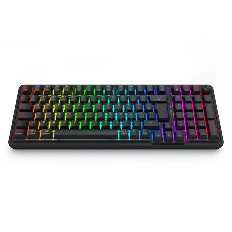 TECLADO REDRAGON EISA PRO K686RGB-PRO SP WIRELESS ESPAÑOL - 4