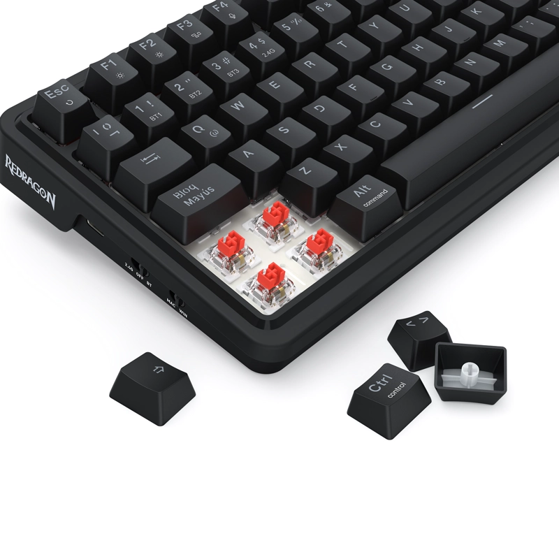 TECLADO REDRAGON EISA PRO K686RGB-PRO SP WIRELESS ESPAÑOL - 6
