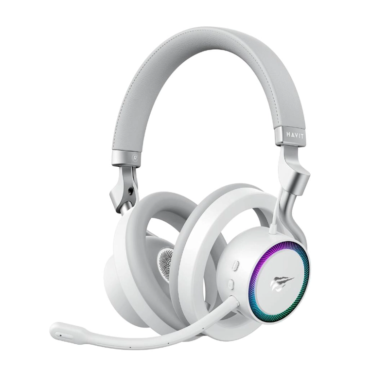 AUDIFONOS GAMER HAVIT FUXI-H8 BLANCO - 1