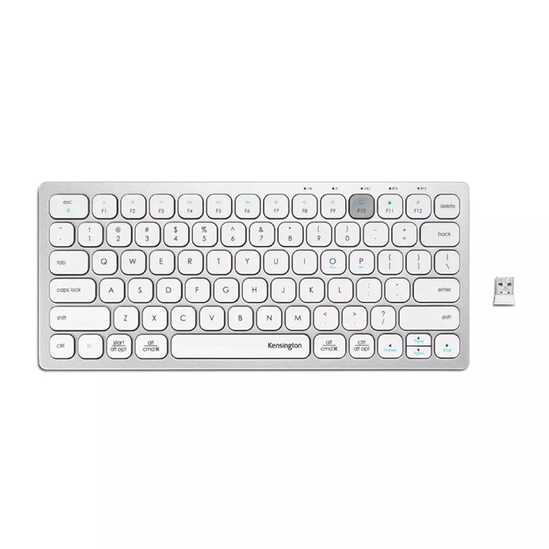 TECLADO INALAMBRICO COMPACTO KENSINGTON K75504ES BLANCO - 1