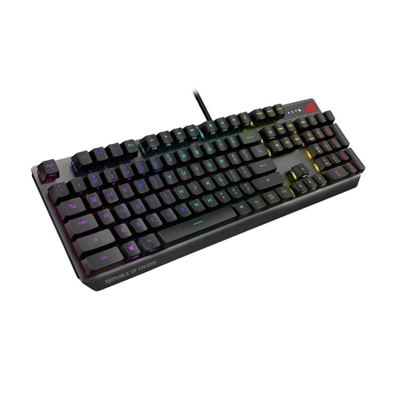 TECLADO MECANICO OPTICO ASUS ROG STRIX SCOPE RX, ROG RX RED - 2