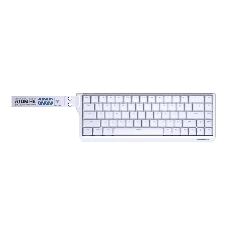 TECLADO MAGNE TICO FANTECH MK811 ATOM HE68 WHITE - 2
