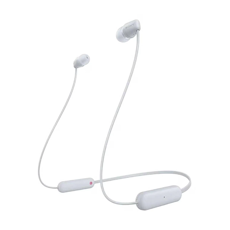 AUDIFONOS INALAMBRICOS IN-EAR SONY WI-C100 BLANCO - 1