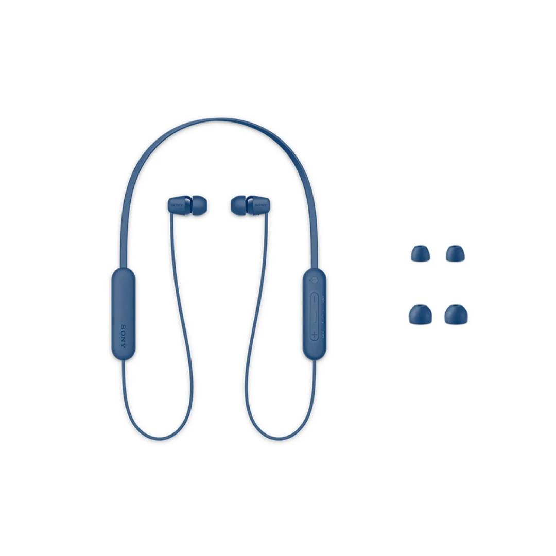 AUDIFONOS INALAMBRICOS IN-EAR SONY WI-C100 AZUL - 3