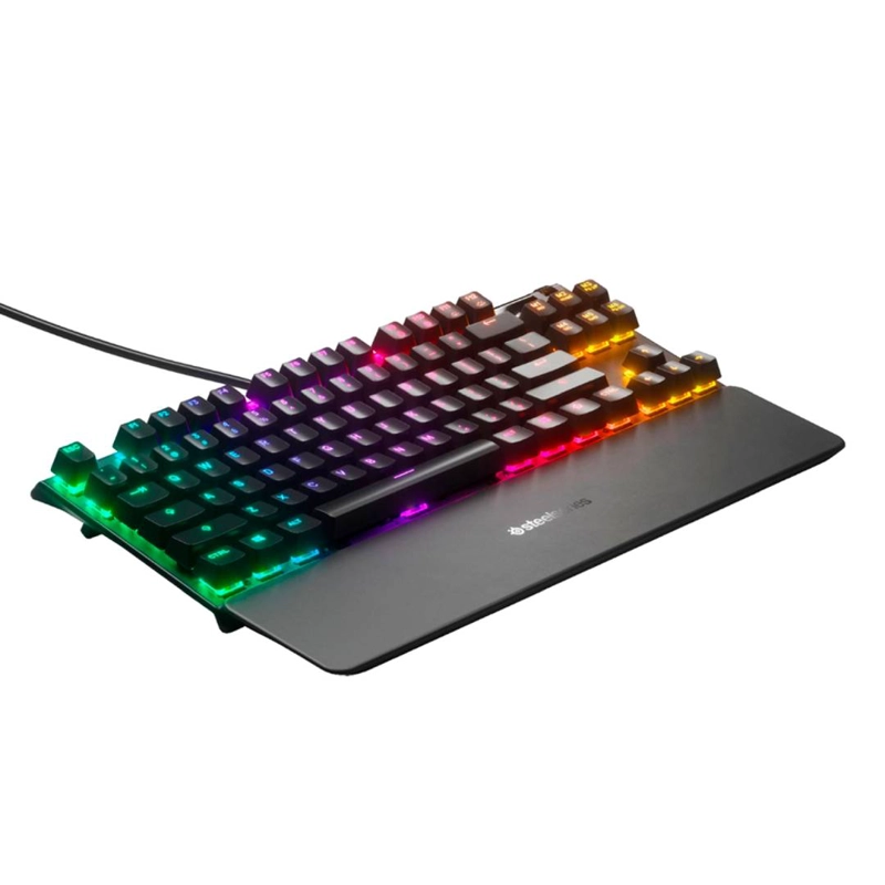 TECLADO GAMER MECANICO STEELSERIES APEX 7 SW. RED - INGLE S - 3