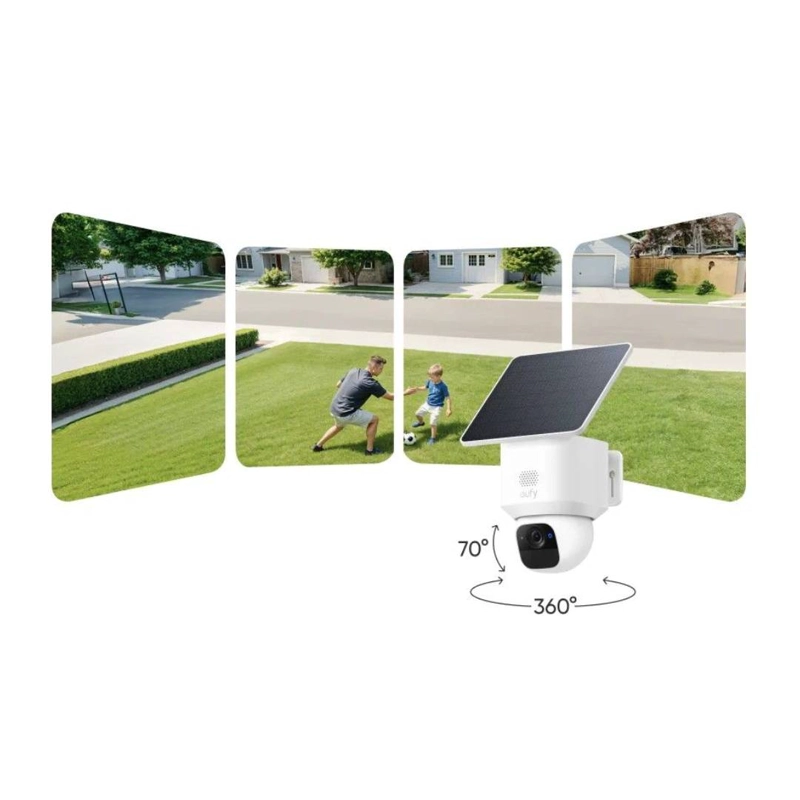 CAMARA DE SEGURIDAD SOLAR EXTERIOR EUFY SOLOCAM E30 2K WI-FI - 2