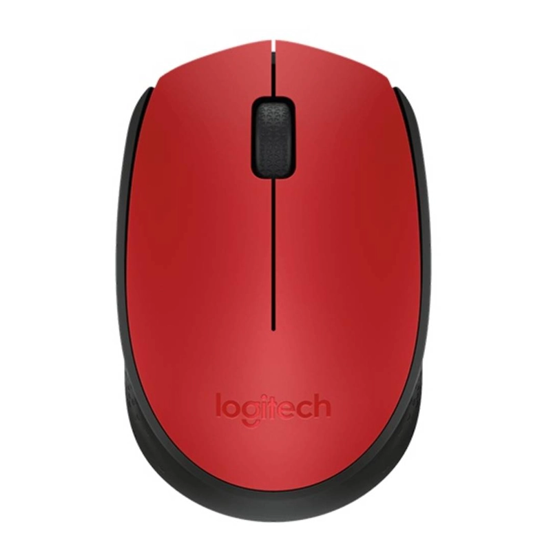 MOUSE INALAMBRICO LOGITECH M170 - ROJO - 1