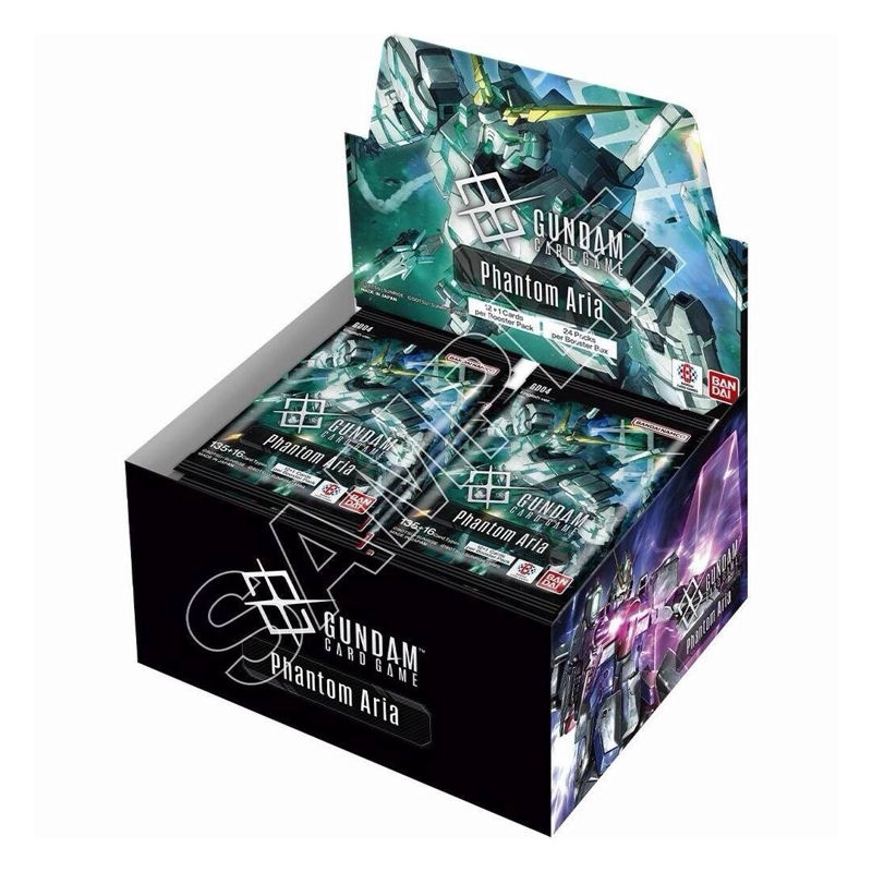 GUNDAM TCG BOOSTER DISPLAY GD 04 PHANTOM ARIA 24 INGLES - 1