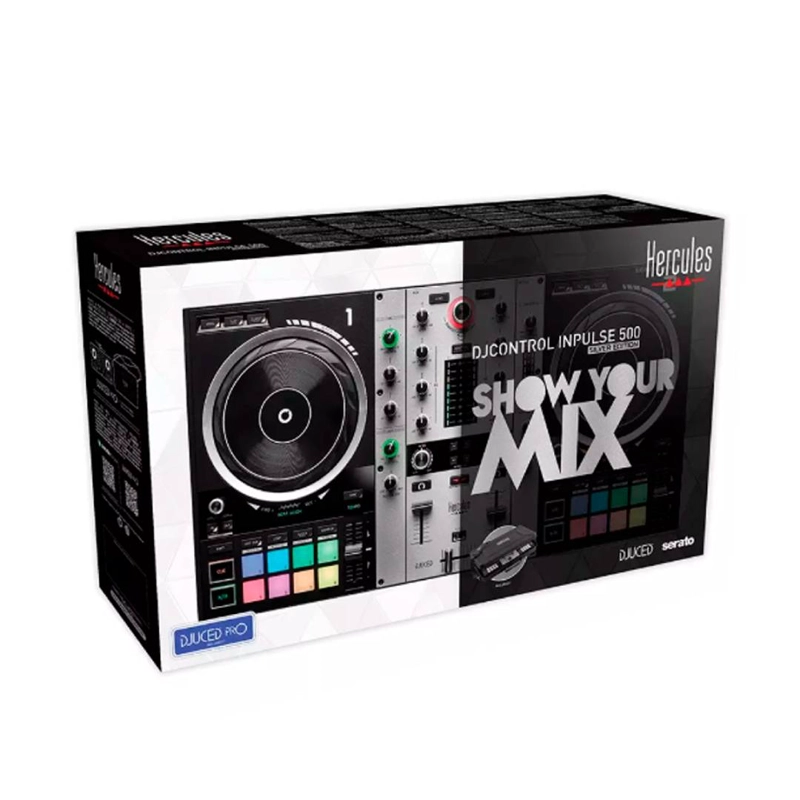 CONTROLADORA DJ HERCULES DJCONTROL INPULSE 500 SILVER EDITION - 3