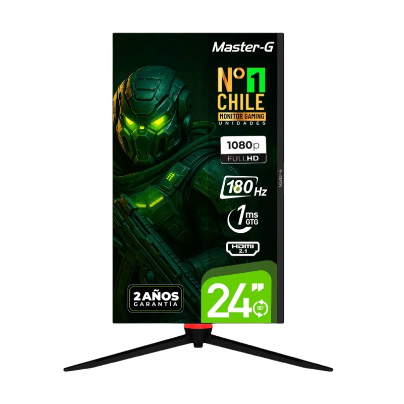 MONITOR GAMER MASTER-G MGMG2440, 24' FHD IPS, 180HZ, 1MS - 2
