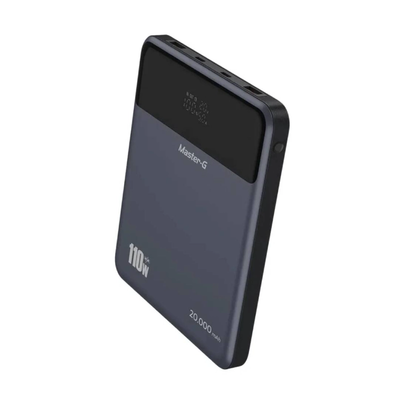MASTER G POWER BANK MASTER-G 20.000MAH PD 110W SLIM USB-C