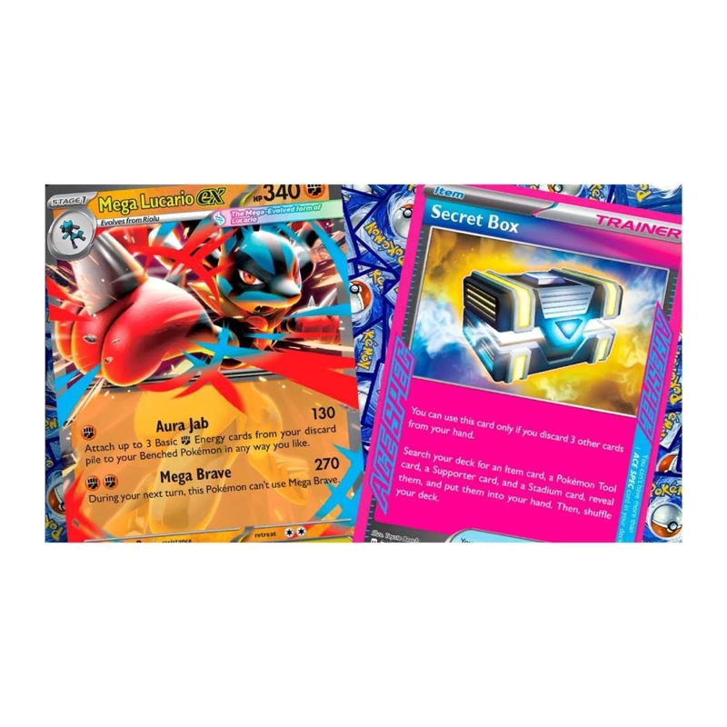 POKEMON TCG: MEGA LUCARIO EX LEAGUE BATTLE DECK INGLE S - 2