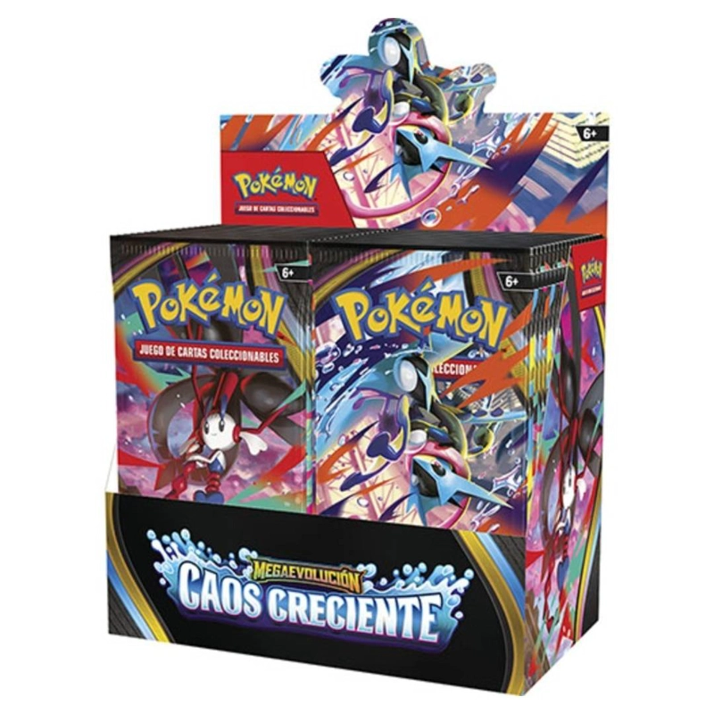 POKEMON TCG: CHAOS RISING BOOSTER DISPLAY ESPAÑOL - 1