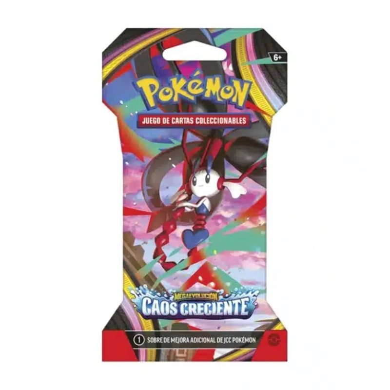 POKEMON TCG: CHAOS RISING SLEEVED BOOSTER PACK ESPAÑOL - 3