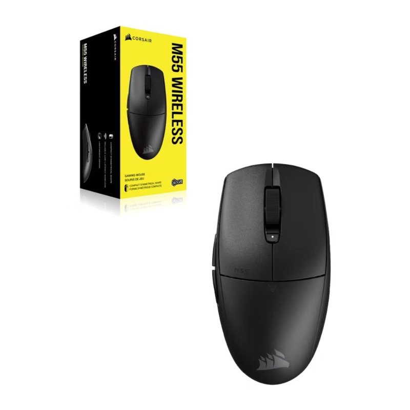MOUSE GAMER INALAMBRICO CORSAIR M55 WIRELESS NEGRO - 5