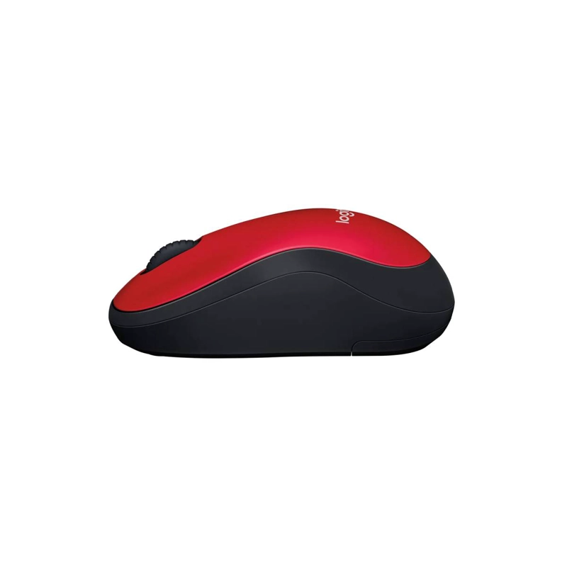 MOUSE LOGITECH INALAMBRICO M185 ROJO - 3