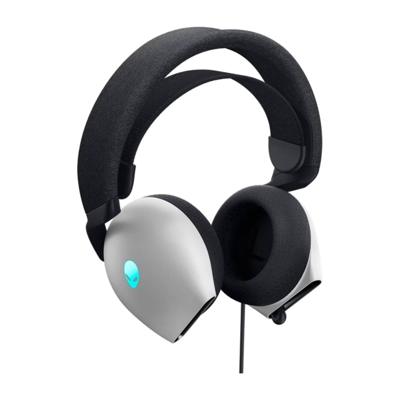AUDIFONOS ALIENWARE DUAL MODE CON CABLE AW520H BLANCO - 4