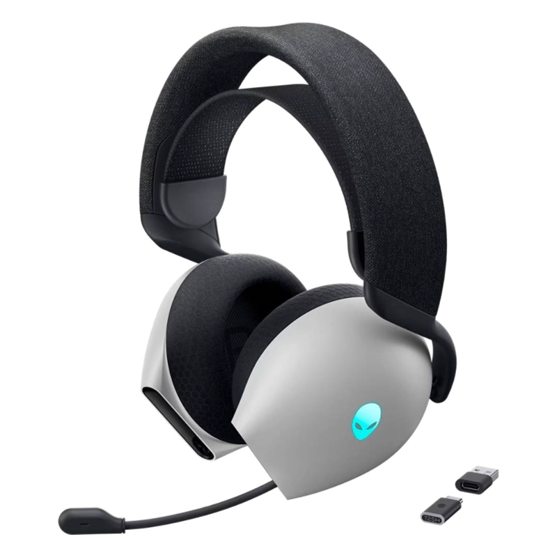 AUDIFONOS ALIENWARE INALAMBRICOS TRI MODO AW725H BLANCO - 4