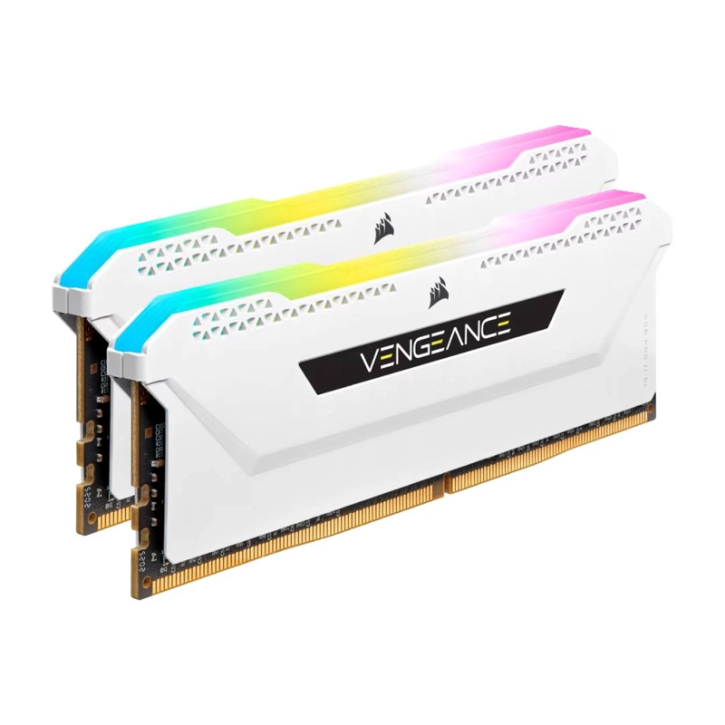 MEMORIA RAM CORSAIR VENGEANCE RGB PRO SL 32GB DDR4 3200MHZ W - 2