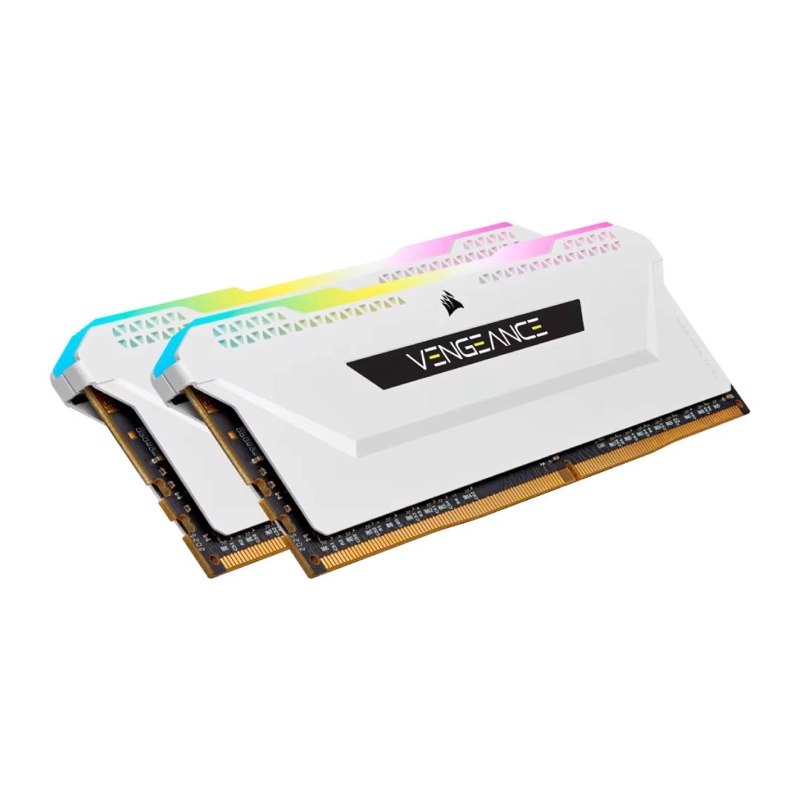 MEMORIA RAM CORSAIR VENGEANCE RGB PRO SL 32GB DDR4 3200MHZ W - 3