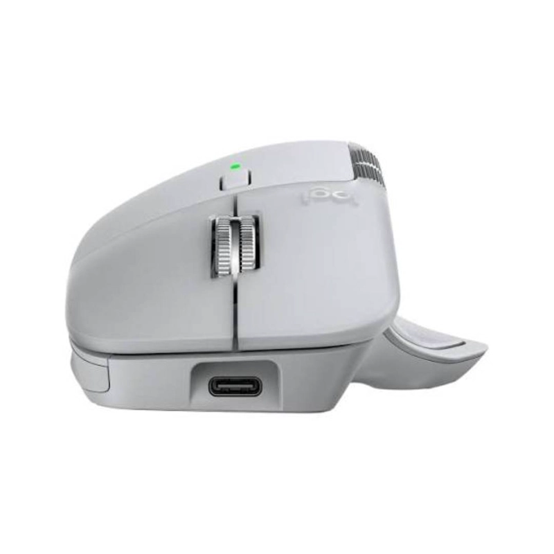 MOUSE LOGITECH MX MASTER 4 PALE GRAY - 4