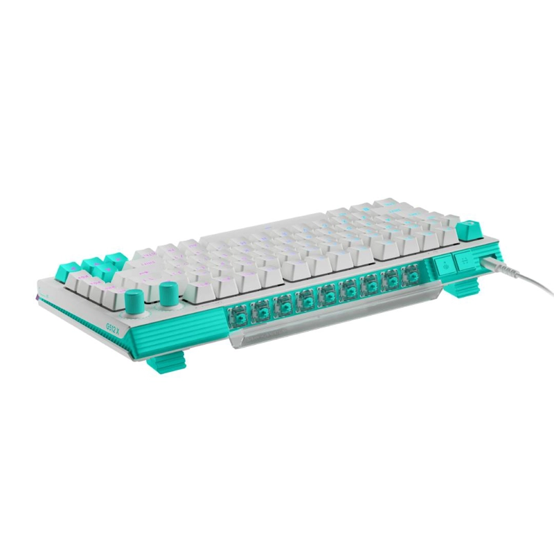 TECLADO GAMER LOGITECH G512 X 75 DUAL SWAP BLANCO - 6