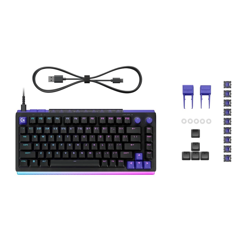 TECLADO GAMER LOGITECH G512 X 75 DUAL SWAP NEGRO - 5