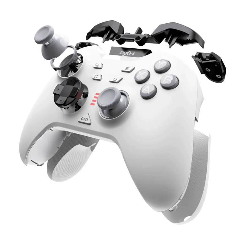 JOYSTICK INALAMBRICO PXN P5 PARA PC, SWITCH, MOBILES, BLANCO - 2