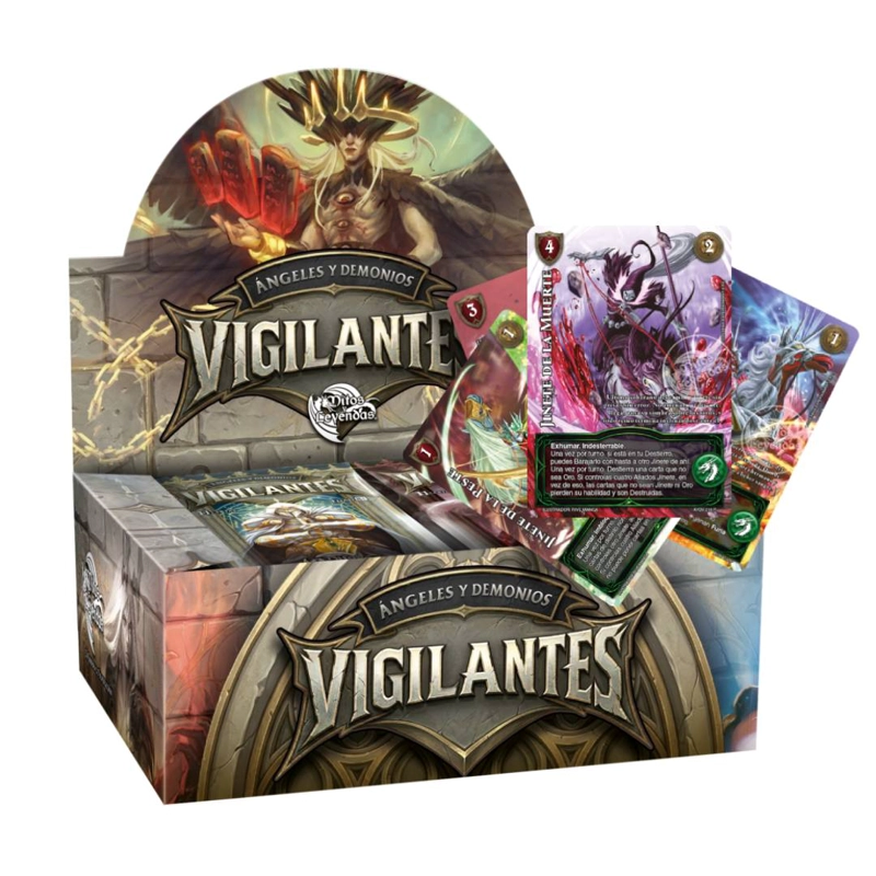 DISPLAY ANGELES Y DEMONIOS: VIGILANTES + PROMO - 1