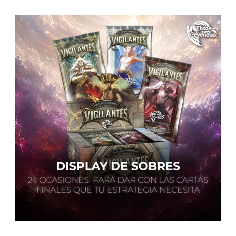 DISPLAY ANGELES Y DEMONIOS: VIGILANTES + PROMO - 2