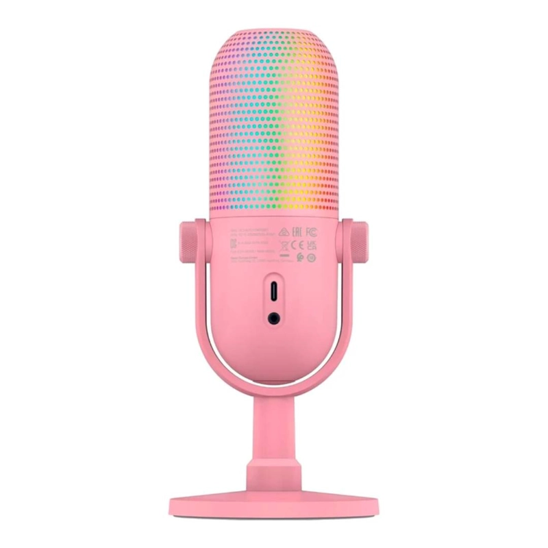 MICROFONO RAZER SEIREN V3 CHROMA QUARTZ - 3