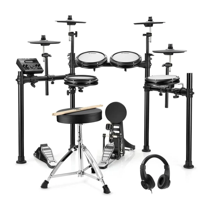 BATERIA ELECTRONICA DONNER DED-200 5 DRUMS 4 CYMBALS - 1