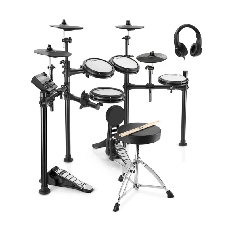 BATERIA ELECTRONICA DONNER DED-200 5 DRUMS 4 CYMBALS - 2