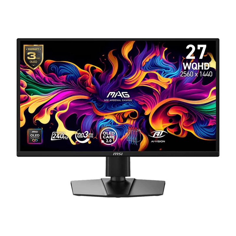 MONITOR MSI MAG 272QP QD-OLED X24 240HZ 0.03MS - 1