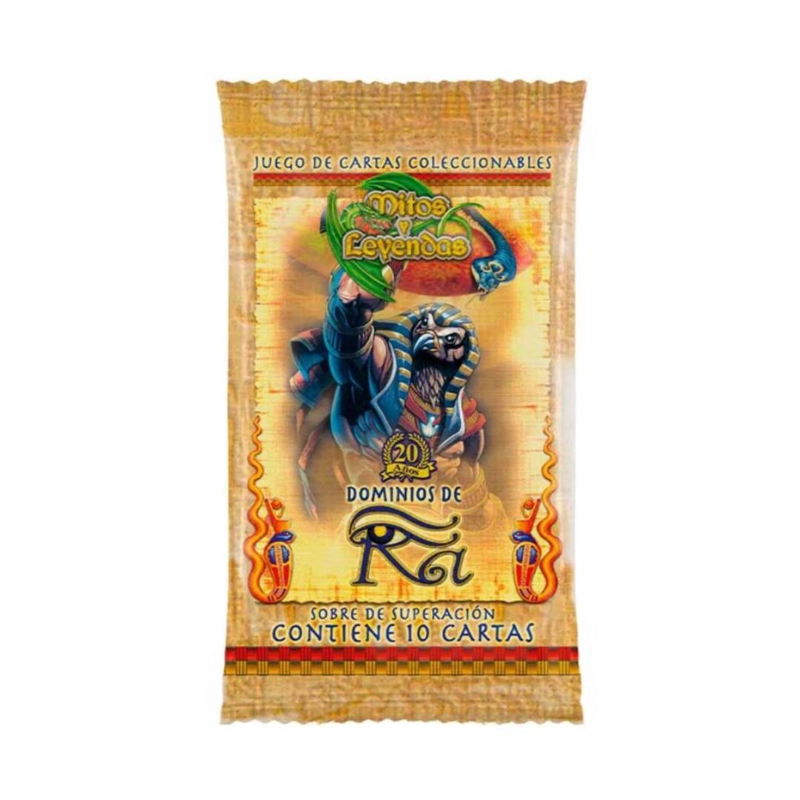 PACK X10 SOBRES MITOS Y LEYENDAS DOMINIOS DE RA PB - 2