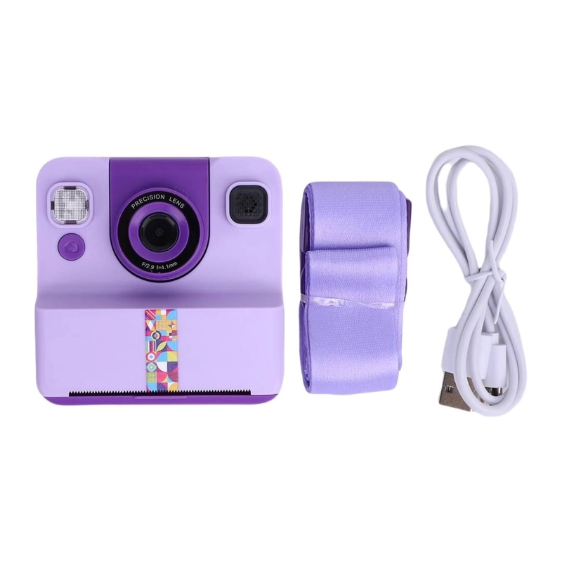 CAMARA INSTANTANEA INFANTIL SELFIE SOLIGOR LILA - 4