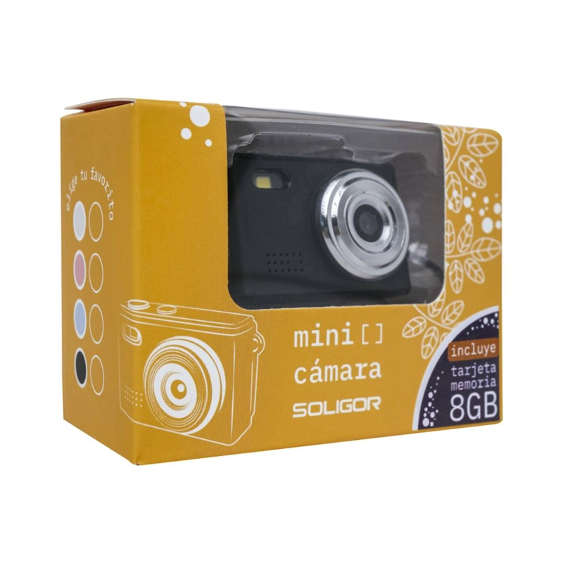 CAMARA DIGITAL MINI SOLIGOR DC23 NEGRA - 4