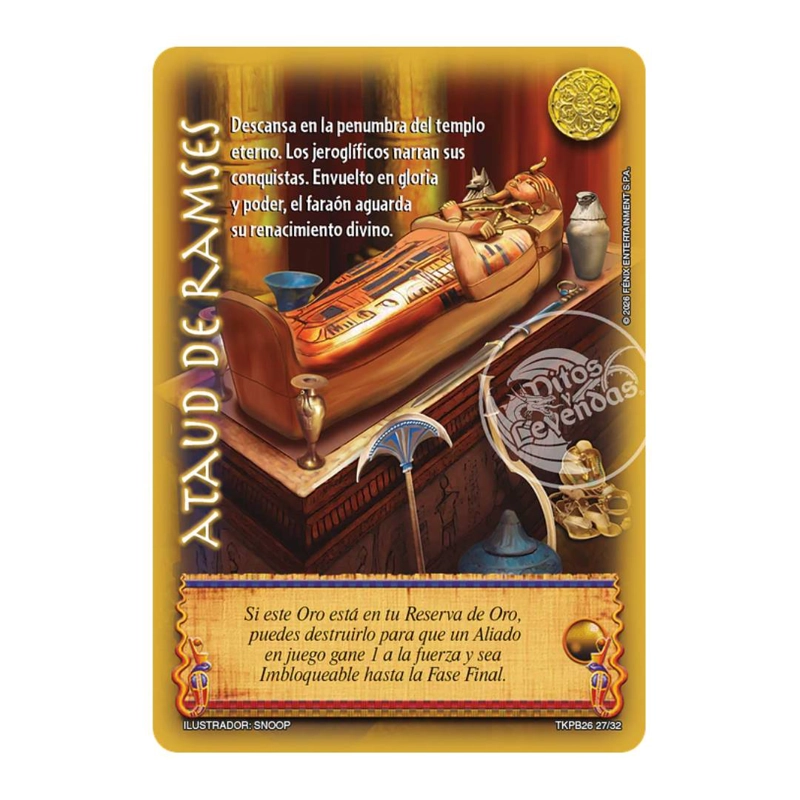 CARTA PROMOCIONAL ATAUD DE RAMSE S PRIMER BLOQUE MYL - 1