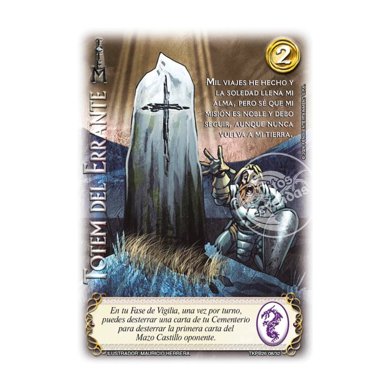 CARTA PROMOCIONAL TOTEM DEL ERRANTE PRIMER BLOQUE MYL - 1