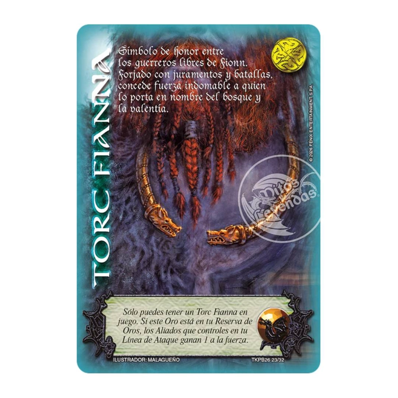 CARTA PROMOCIONAL TORC FIANNA PRIMER BLOQUE MYL - 1