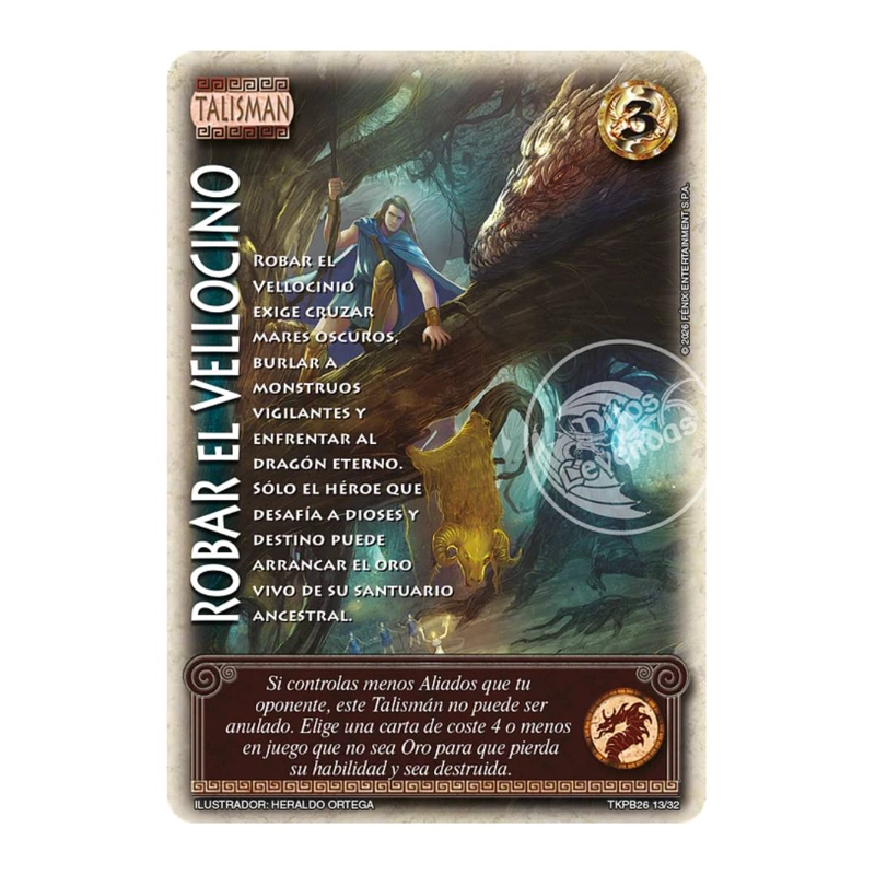CARTA PROMOCIONAL ROBAR EL VELLOCINO PRIMER BLOQUE MYL - 1