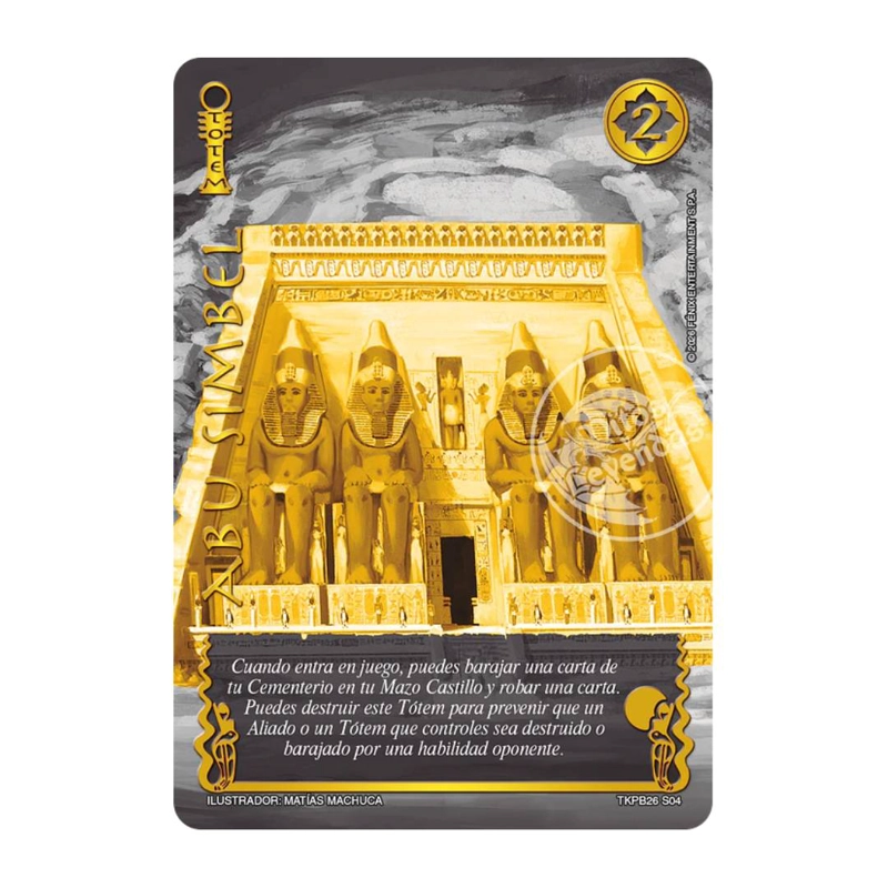 CARTA PROMOCIONAL ABU SIMBEL SECRETO PB MYL - 1