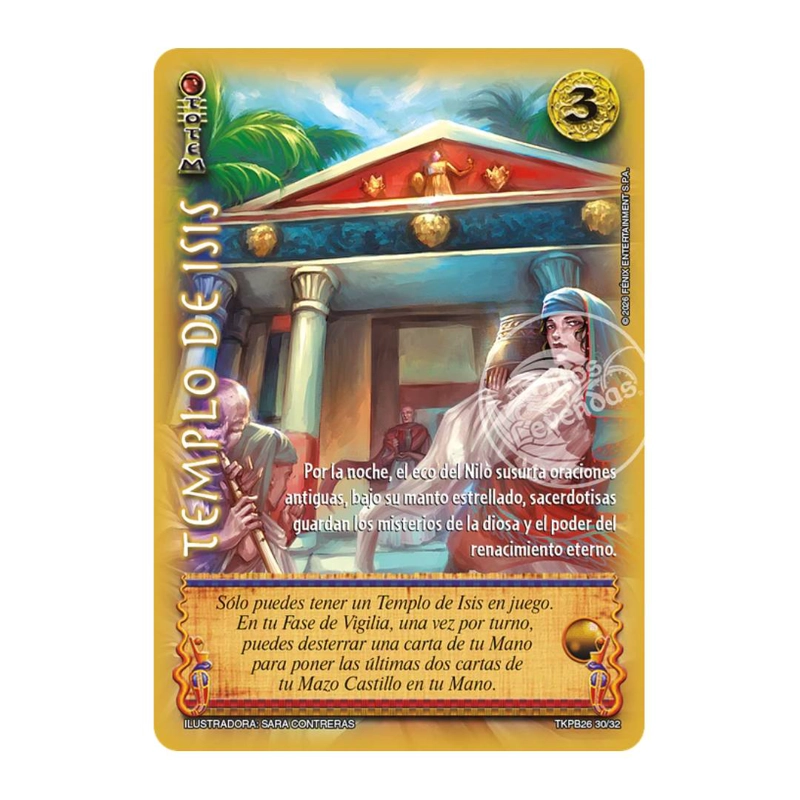 CARTA PROMOCIONAL TEMPLO DE ISIS PRIMER BLOQUE MYL - 1