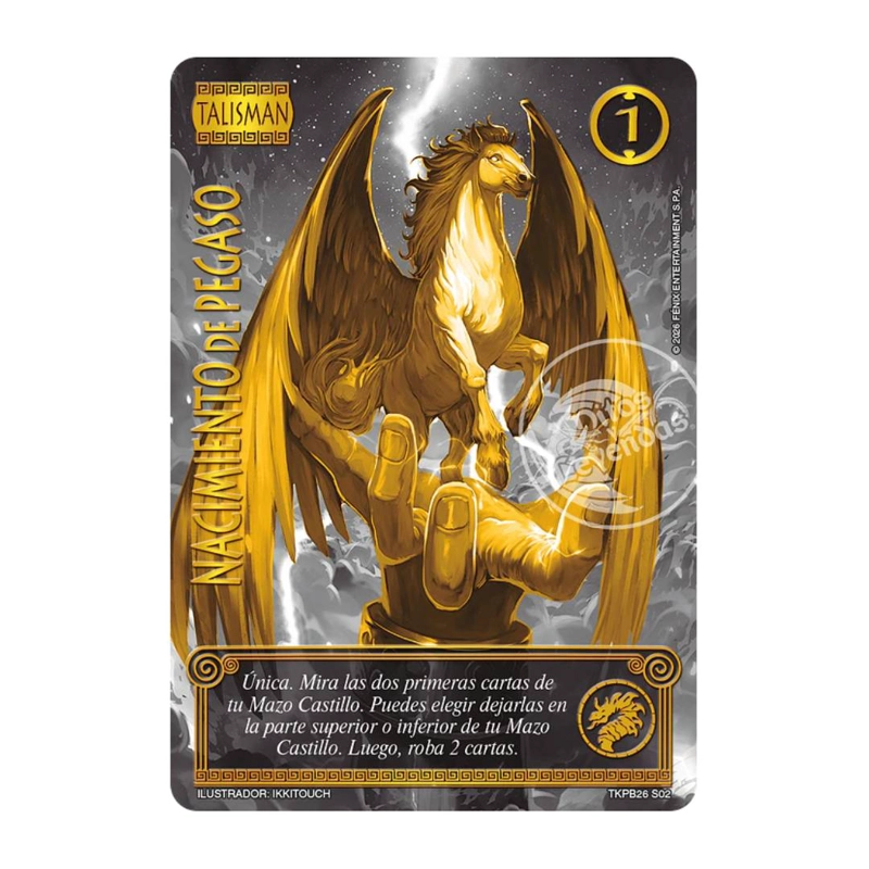 CARTA PROMOCIONAL NACIMIENTO DE PEGASO SECRETO PB MYL - 1