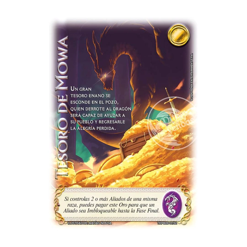 CARTA PROMOCIONAL TESORO DE MOWA PRIMER BLOQUE MYL - 1