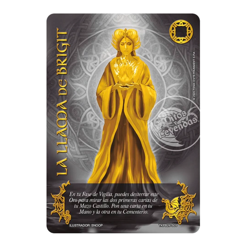 CARTA PROMOCIONAL LA LLAMA DE BRIGIT SECRETA PB MYL - 1