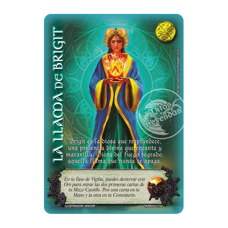 CARTA PROMOCIONAL LA LLAMA DE BRIGIT PRIMER BLOQUE MYL - 1