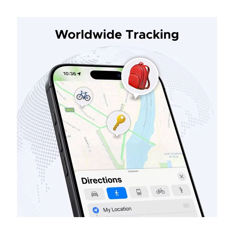 LOCALIZADOR BLUETOOTH UGREEN SMARTTAG APPLE FIND MY PARA IOS - 2